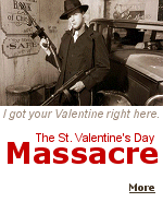 February  14th,1929. Seven men are killed in a garage on the North side of Chicago.Ordered by Al Capone, who was conveniently away in Miami at the time.